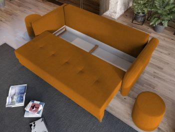 Kanapéágy Bali narancs