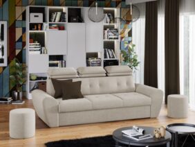 Kanapéágy Barini krémszínű