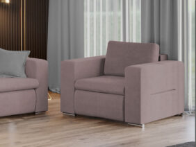 Fotel Ivy rózsaszín