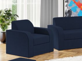 Fotel Mini kék
