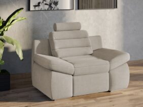 Fotel Quinn krémszínű