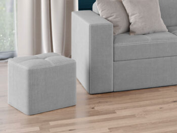 Puff Cross világos szürke