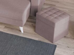 Puff Carlos 1L rózsaszín